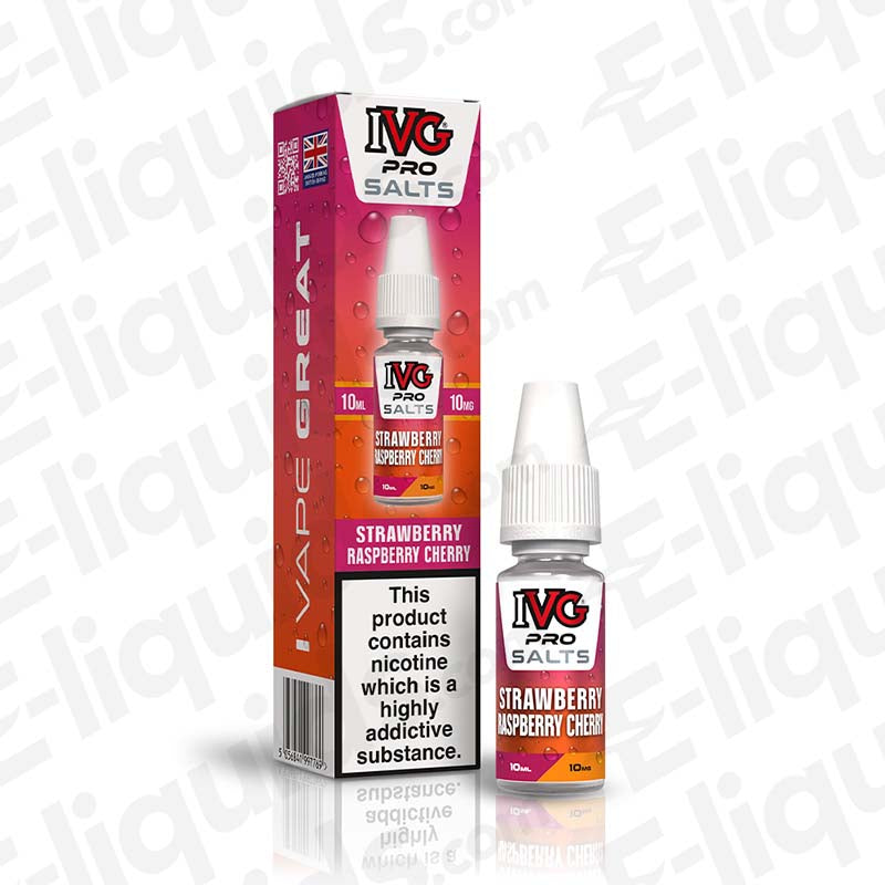 IVG Pro Strawberry Raspberry Cherry Nic Salt