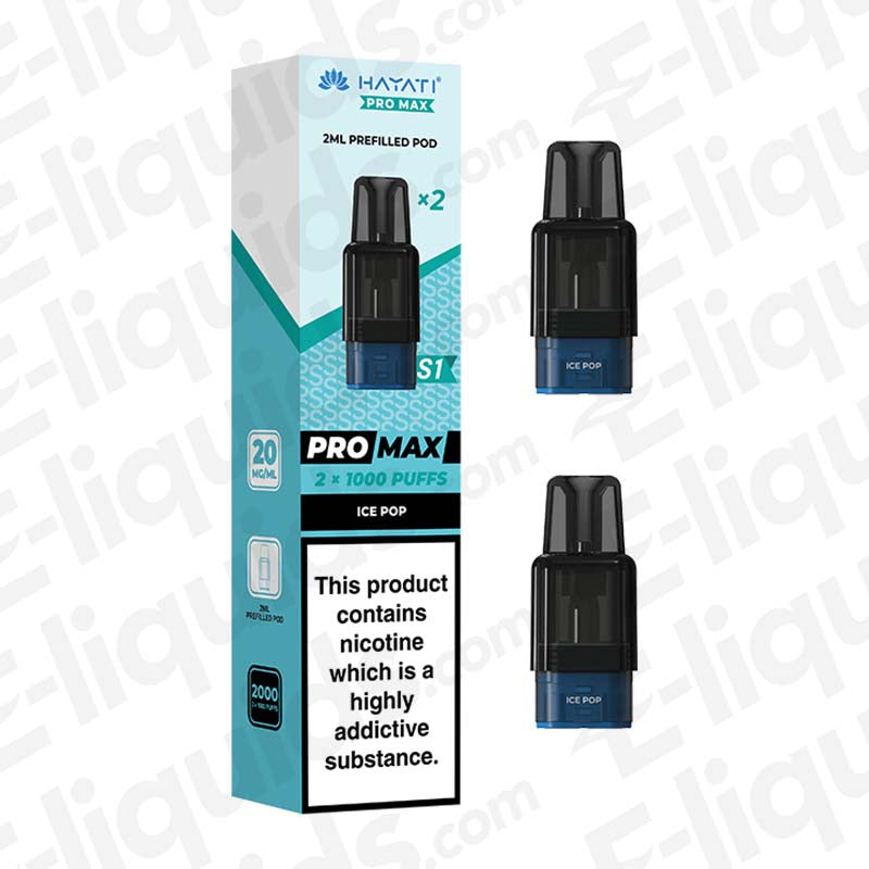 Hayati Pro Max S1 Ice Pop Prefilled Replacement Pod
