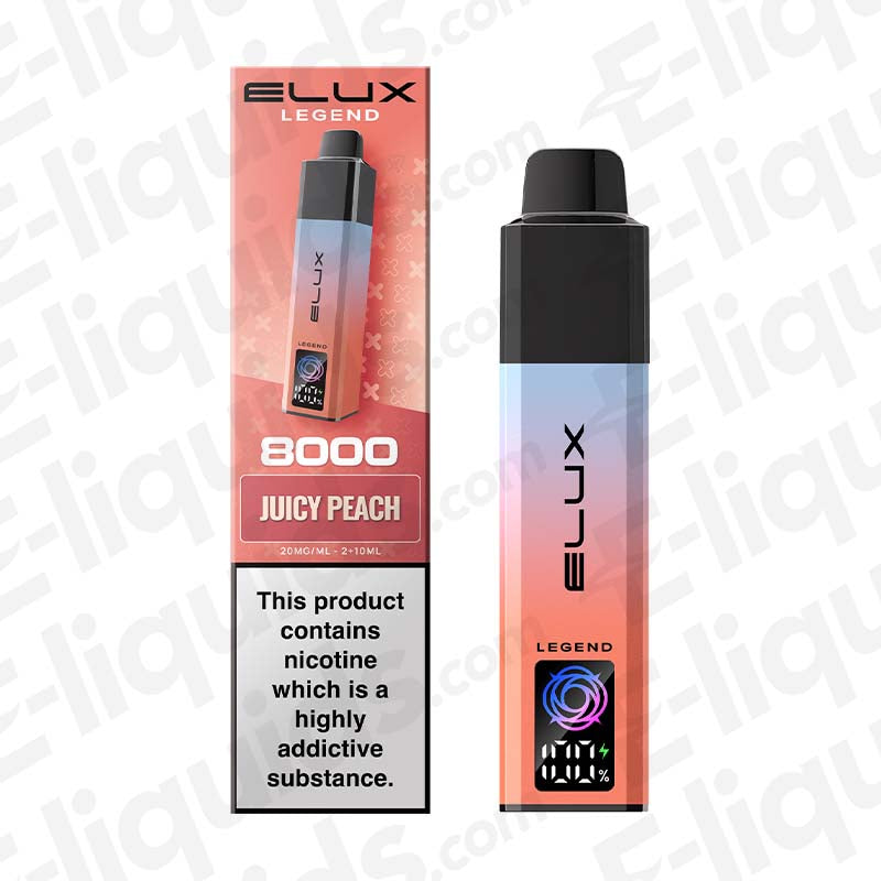 Elux Legend 8000 Juicy Peach Prefilled Pod Kit
