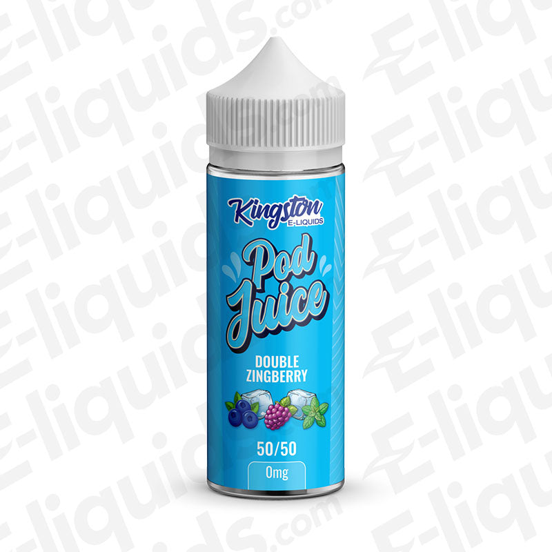 Kingston Double Zingberry Pod Juice 50/50 100ml Shortfill Vape Juice