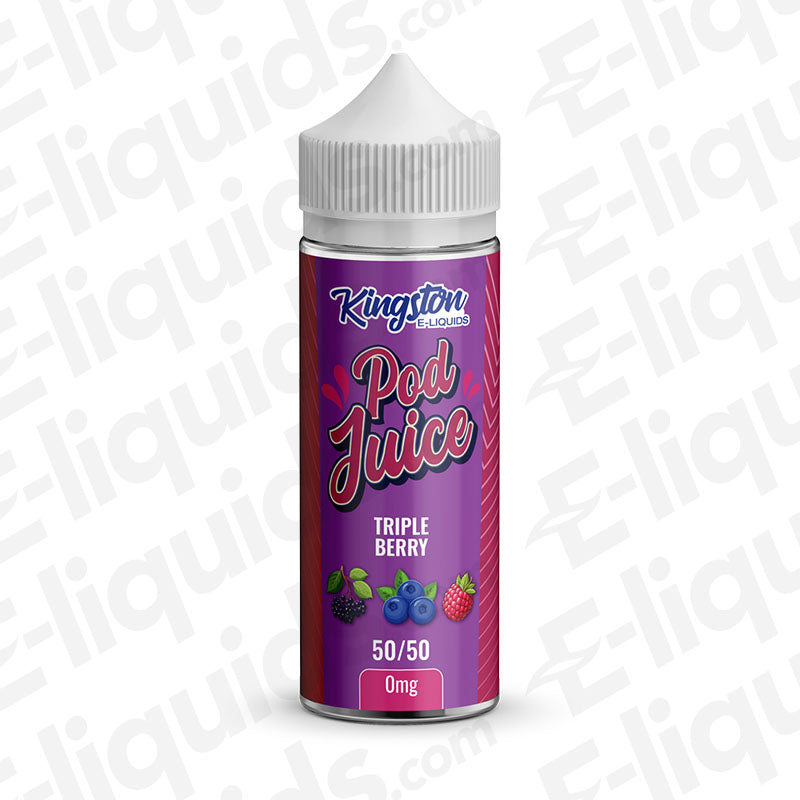 Kingston Rainbow Pod Juice 50/50 100ml Shortfill Vape Juice Kingston Rainbow Pod Juice 50/50 100ml Shortfill Vape Juice