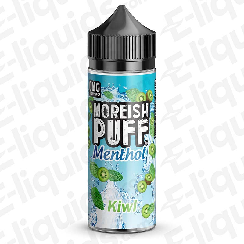 Moreish Puff Menthol Kiwi Menthol 100ml Shortfill Vape Juice
