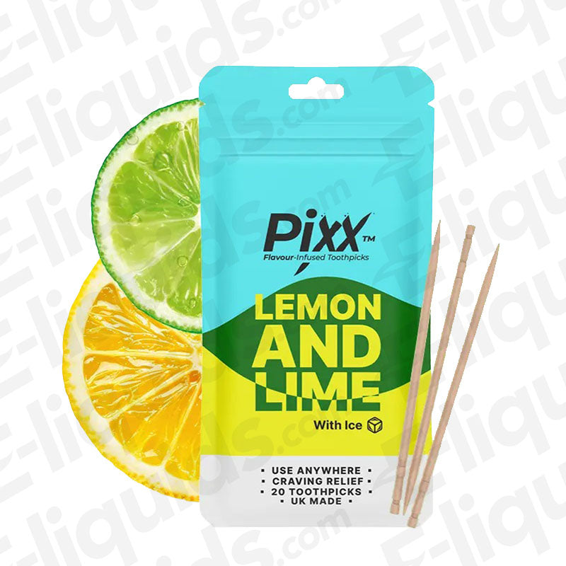 Pixx Lemon & Lime 0mg Toothpicks