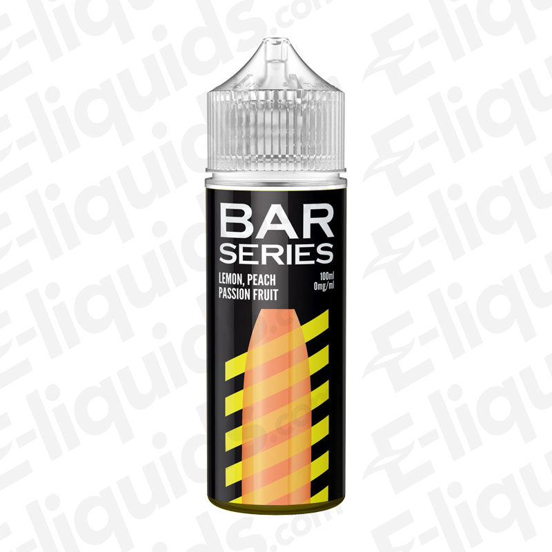 Bar Series Lemon Peach Passionfruit 70/30 100ml Shortfill Vape Juice