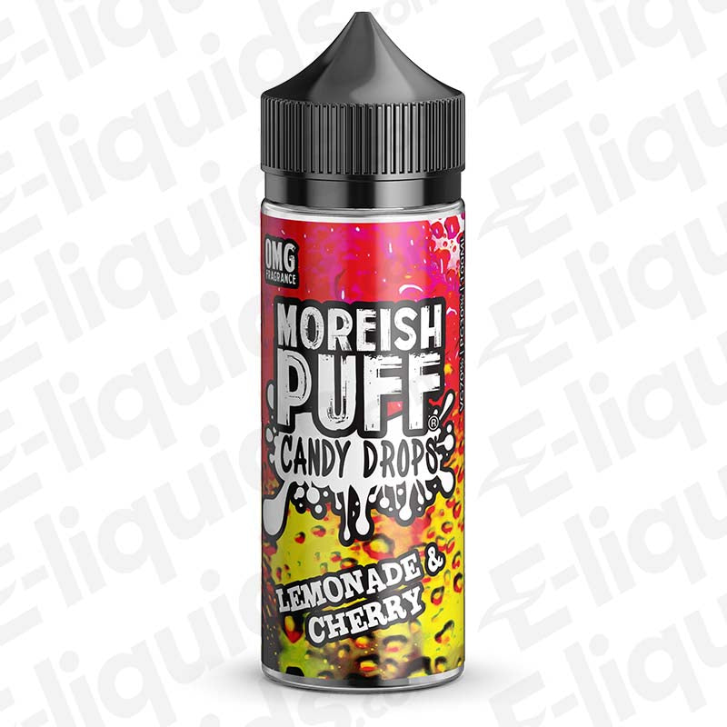 Moreish Puff Candy Drops Lemonade & Cherry Candy Drops 100ml Shortfill Vape Juice