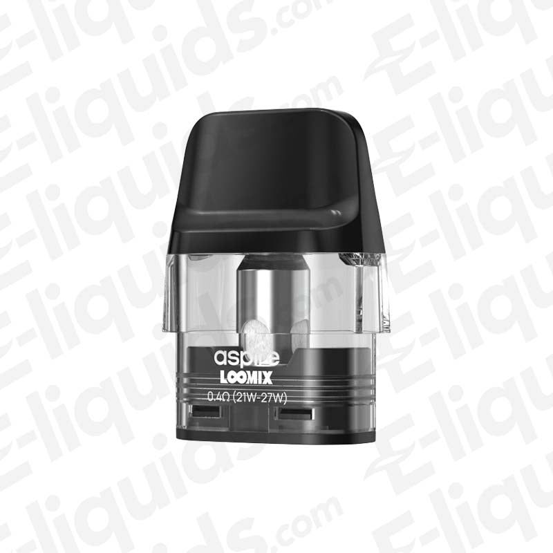 Aspire Loomix 1.0 Ohm / 2ml Replacement Pods 2 Pack