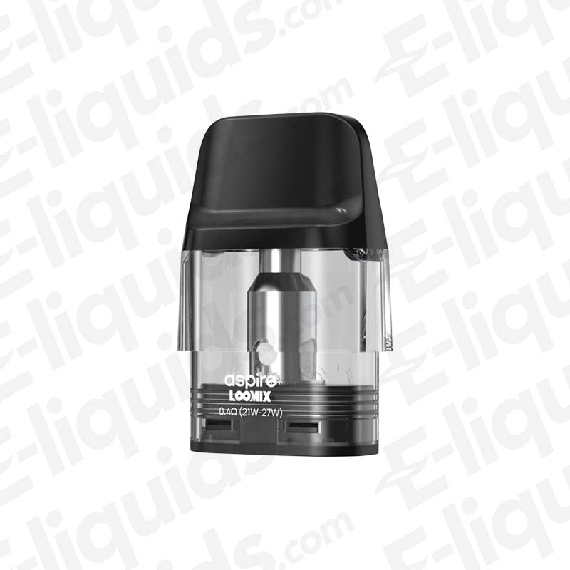 Aspire Loomix 0.4 Ohm / XL Replacement Pods 2 Pack