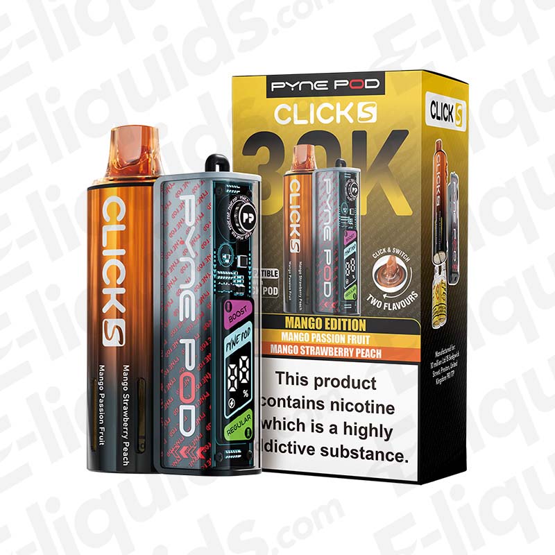 Pyne Pod Click S 30K Mango Edition Prefilled Pod Kit