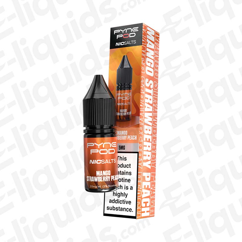 Pyne Pod Mango Strawberry Peach Nic Salt