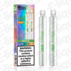 Menthol Sikary S600 Twin Pack Disposable Vape Device