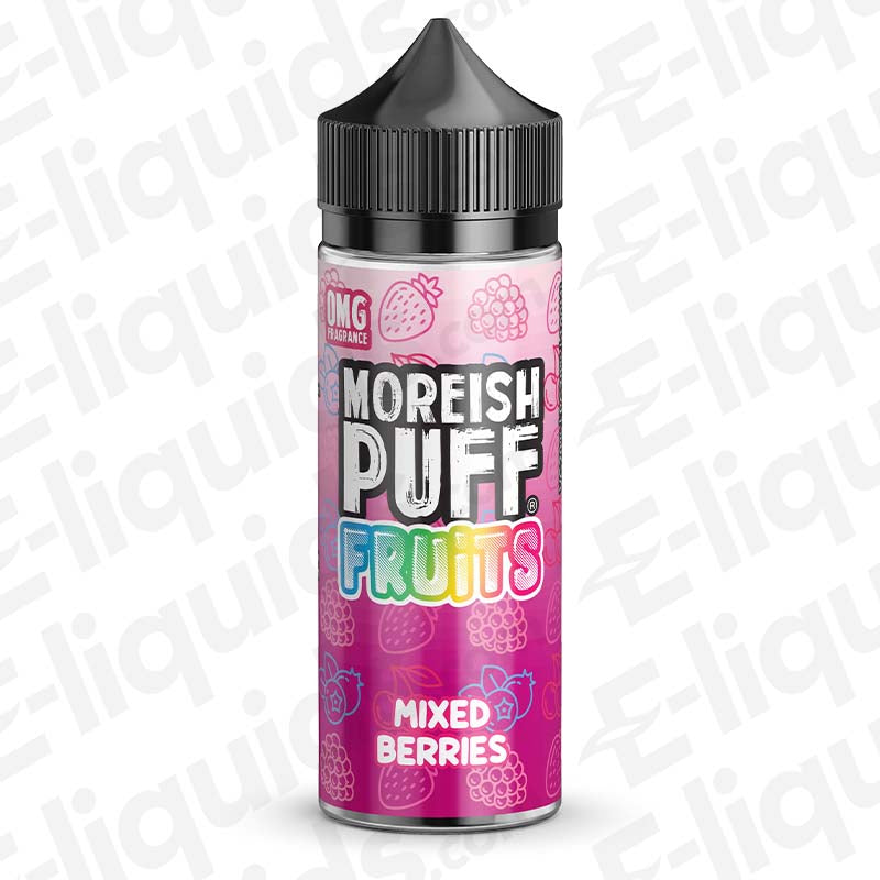 Moreish Puff Fruits Mixed Berries Fruits 100ml Shortfill Vape Juice