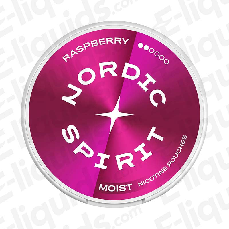 Nordic Spirit Raspberry Nicotine Pouches