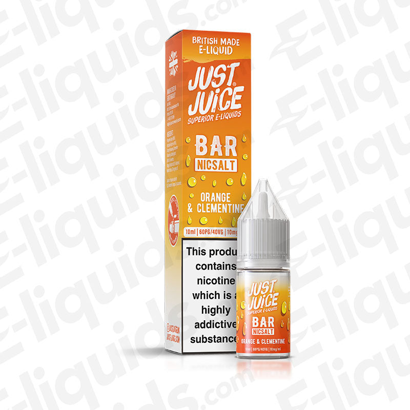 Just Juice Bar Nic Salt Orange & Clementine