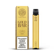 Oasis Gold Bar disposable vape device featuring fruity flavors and menthol, offering up to 600 puffs.