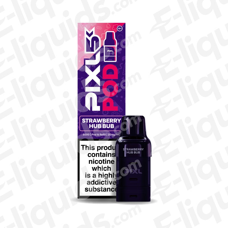 PIXL 5K Strawberry Hub Bub Prefilled Pods