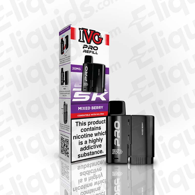 IVG Pro 5K Mixed Berry 20mg Prefilled Pod