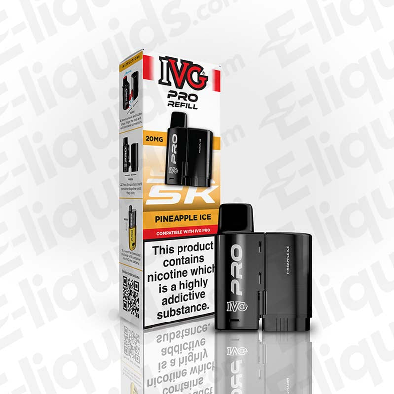 IVG Pro 5K Pineapple Ice 20mg Prefilled Pod