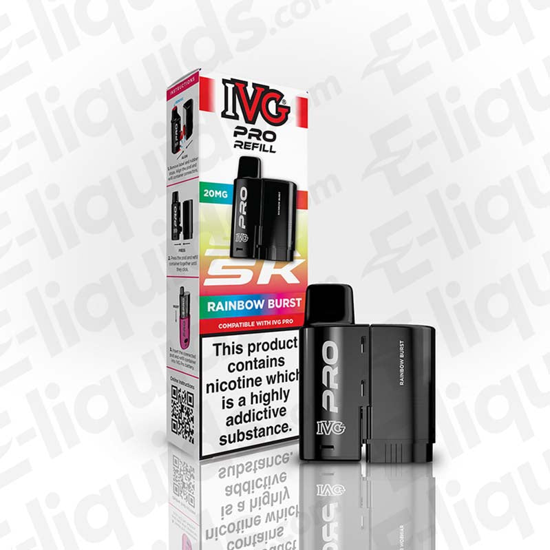 IVG Pro 5K Rainbow Burst 20mg Prefilled Pod