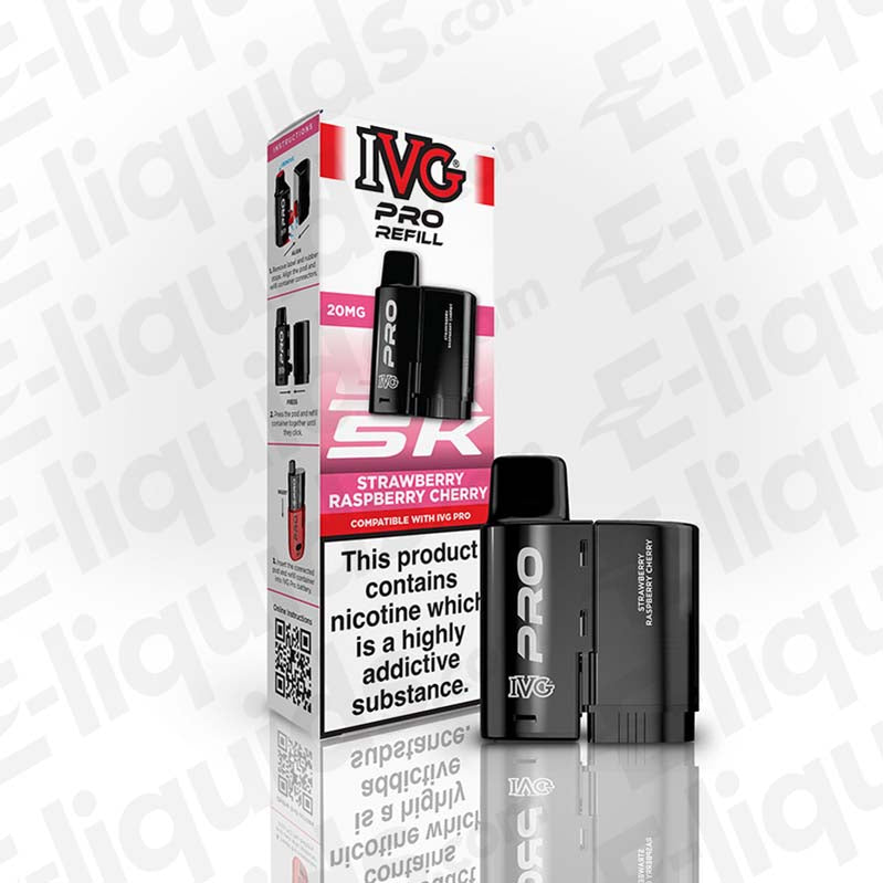 IVG Pro 5K Strawberry Raspberry Cherry 20mg Prefilled Pod