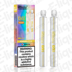 Pineapple Ice Sikary S600 Twin Pack Disposable Vape Device
