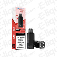 Hayati Pro Max Double Apple Prefilled Pod with crisp Green and sweet Red Apple flavour in bright pink packaging.