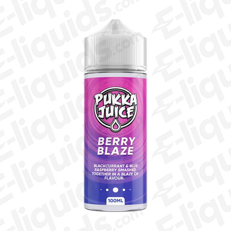 Pukka Juice Berry Blaze 70/30 100ml Shortfill Vape Juice
