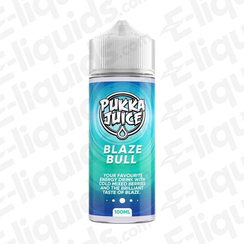 Pukka Juice Blaze Bull 70/30 100ml Shortfill Vape Juice