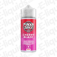 Pukka Juice 70/30 100ml Shortfill Vape Juice Cherry Blaze