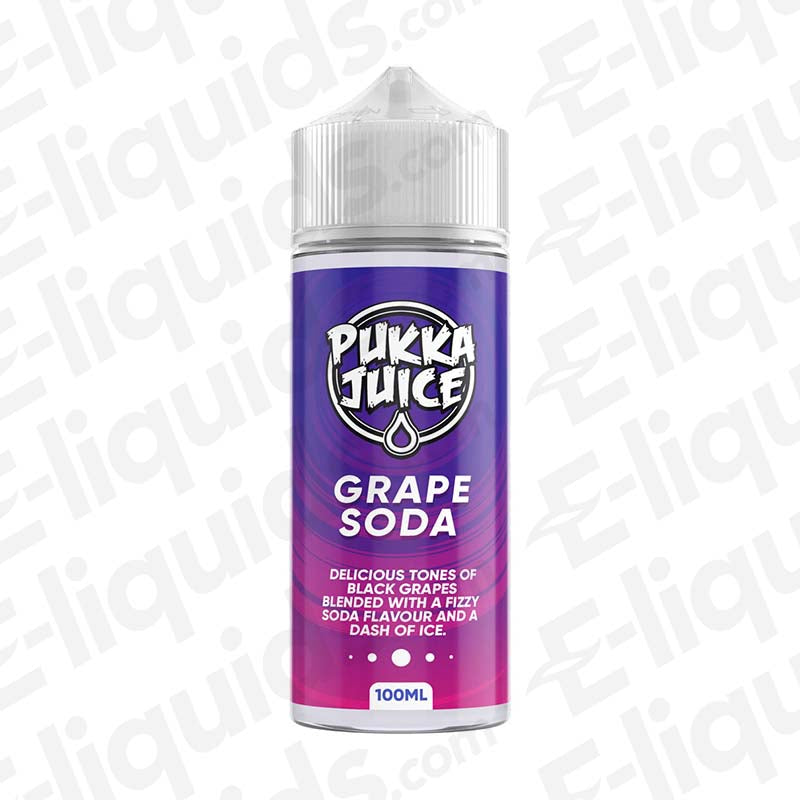 Pukka Juice Grape Soda 70/30 100ml Shortfill Vape Juice