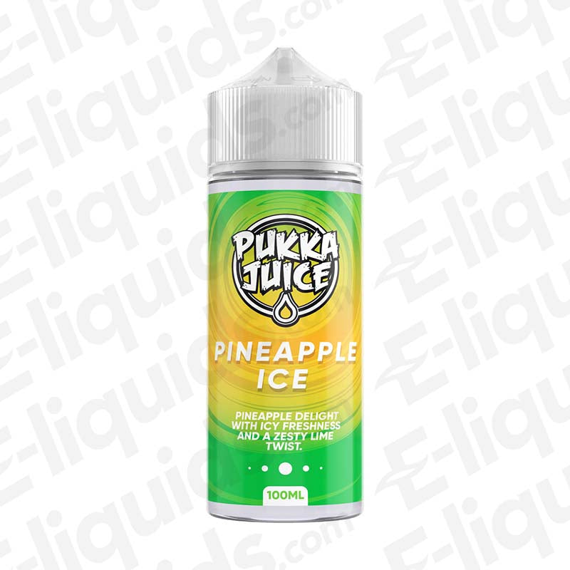 Pukka Juice Pineapple Ice 70/30 100ml Shortfill Vape Juice