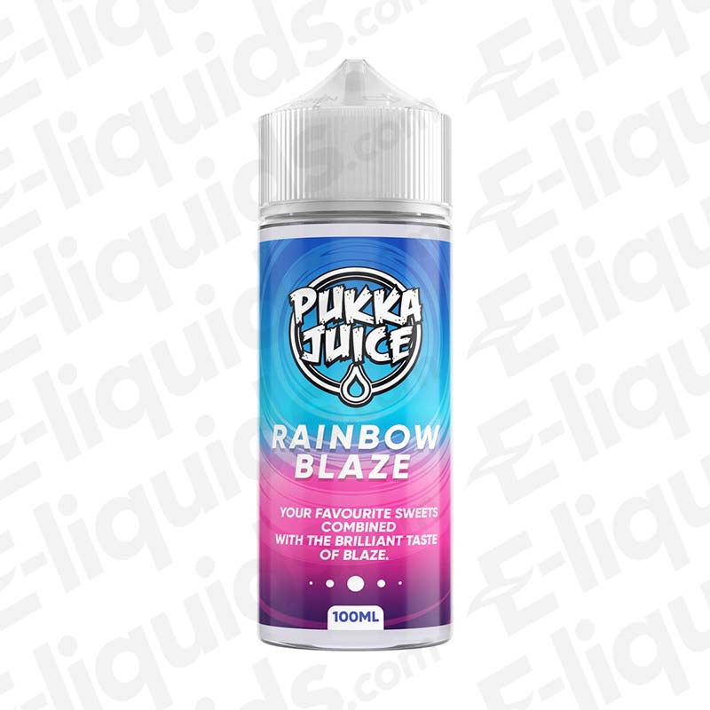 Pukka Juice Rainbow Blaze 70/30 100ml Shortfill Vape Juice