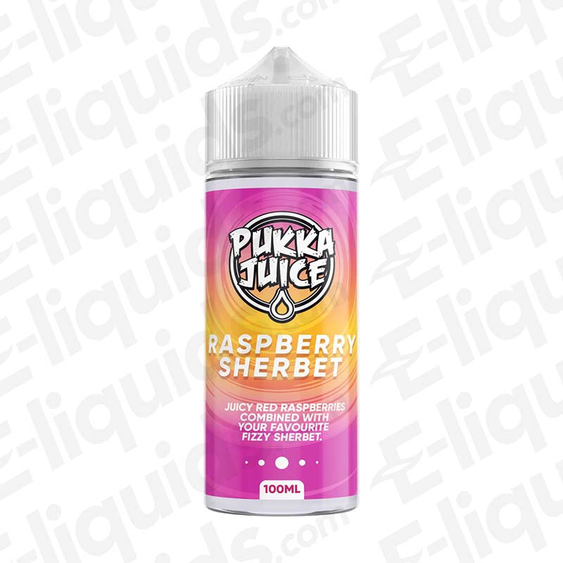 Pukka Juice Raspberry Sherbet 70/30 100ml Shortfill Vape Juice