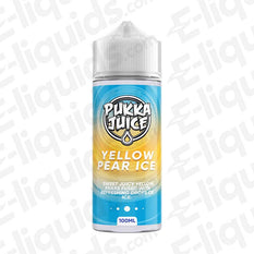 Pukka Juice 70/30 100ml Shortfill Vape Juice Yellow Pear Ice