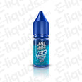 Just Juice Pure Mint Ice Nic Salt E-liquid in a 10ml bottle, featuring a crisp mint flavor with an icy chill.