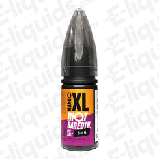 Mango Bar Edition by Riot Squad, featuring 5mg salt nicotine in a compact bottle for flavorful vaping.