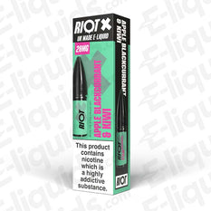 Apple Blackcurrant Kiwi Nic Salt E-Liquid by Riot X