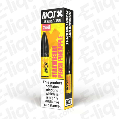 Strawberry Peach Pineapple Nic Salt E-Liquid by Riot X