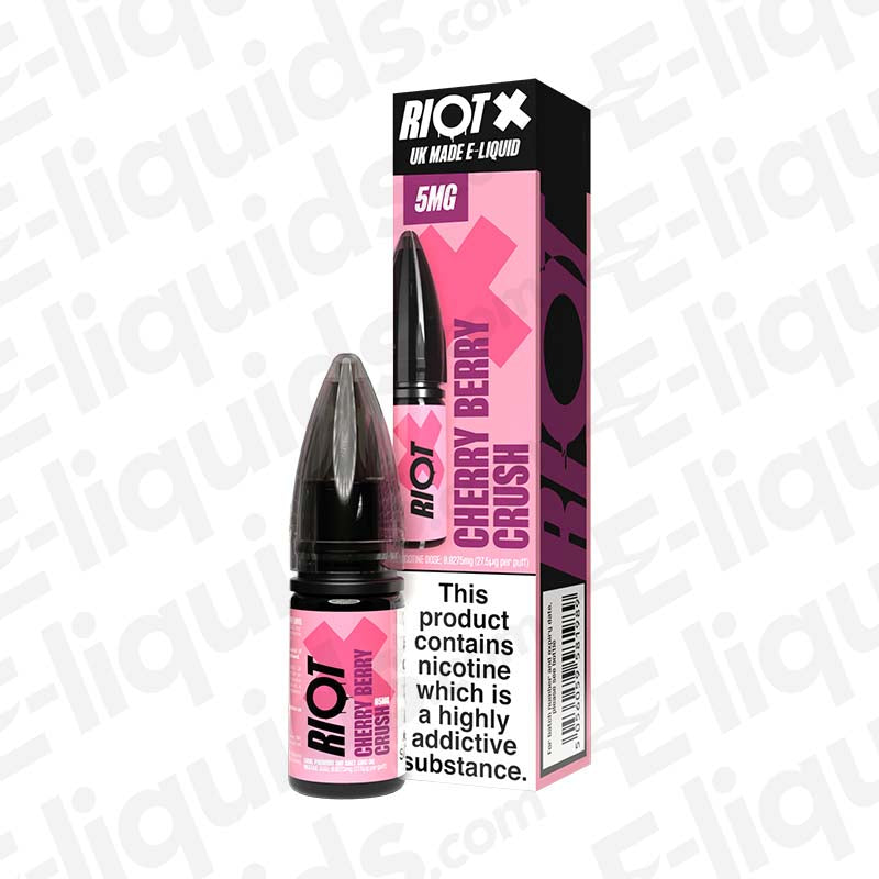 Riot Squad X Cherry Berry Crush Nic Salt