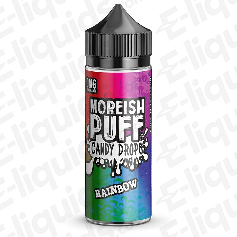 Moreish Puff Candy Drops Rainbow Candy Drops 100ml Shortfill Vape Juice