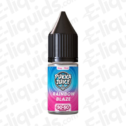 Pukka Juice 50/50 Freebase Vape Juice Rainbow Blaze