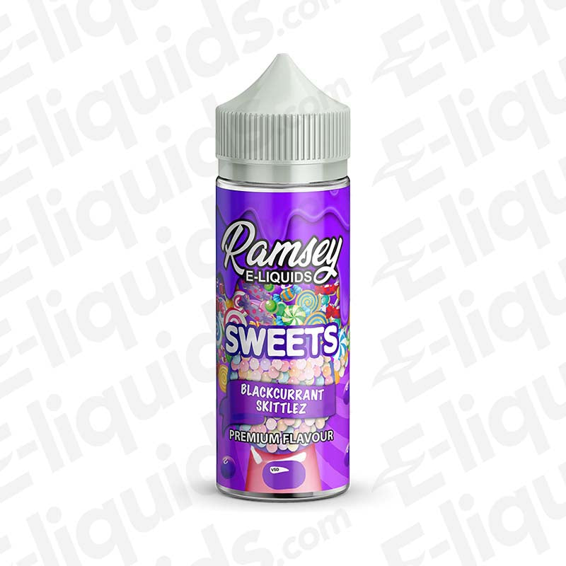 Ramsey Sweets Blackcurrant Skittles 100ml Shortfill