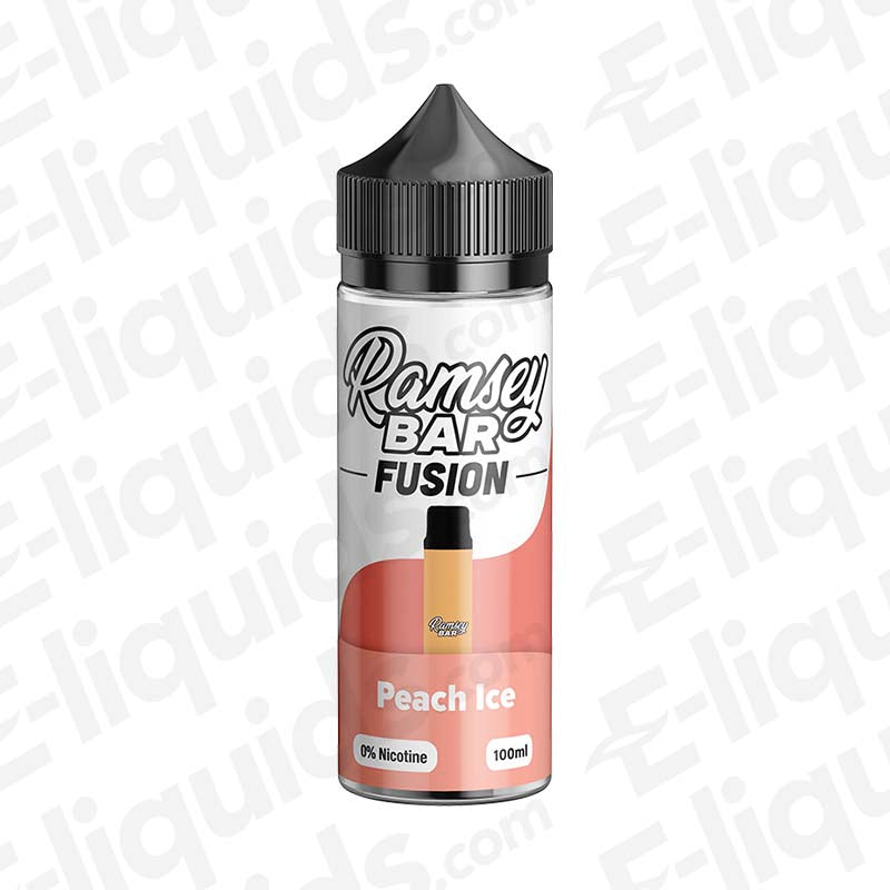 Ramsey Bar Fusion Peach Ice 100ml Shortfill