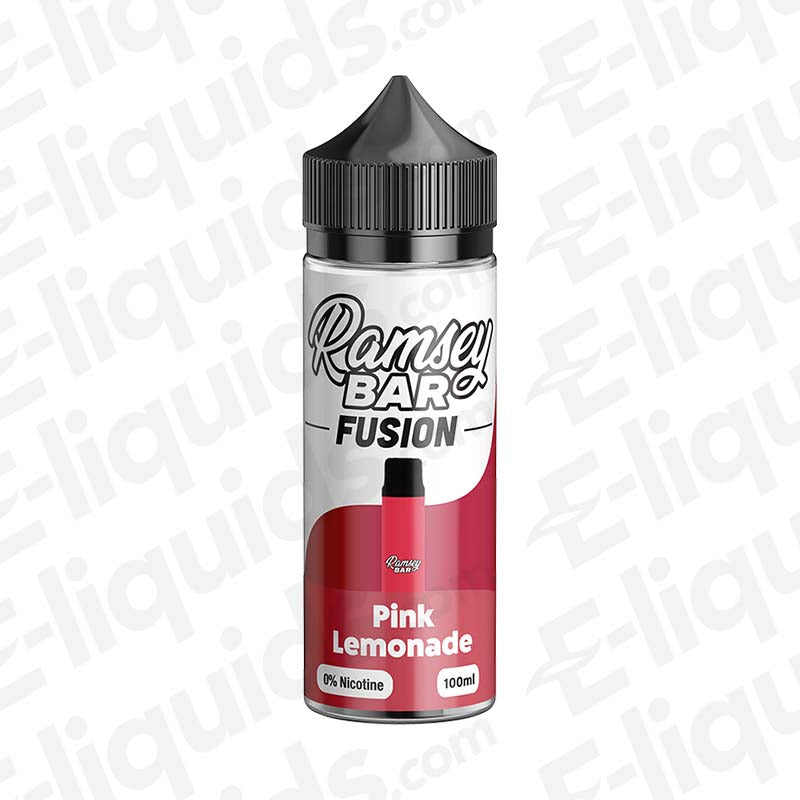 Ramsey Bar Fusion Pink Lemonade 100ml Shortfill