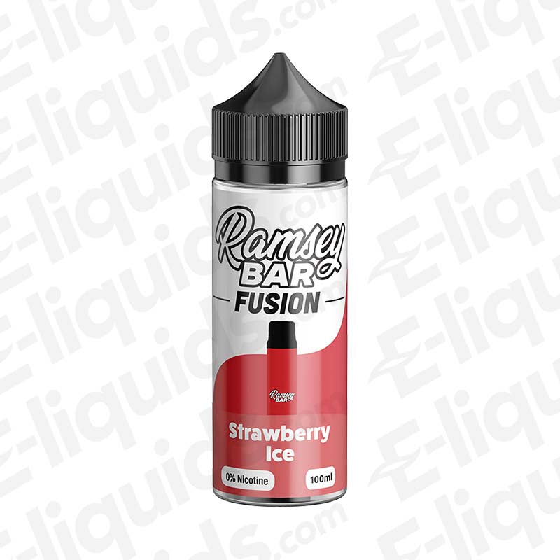 Ramsey Bar Fusion Strawberry Ice 100ml Shortfill