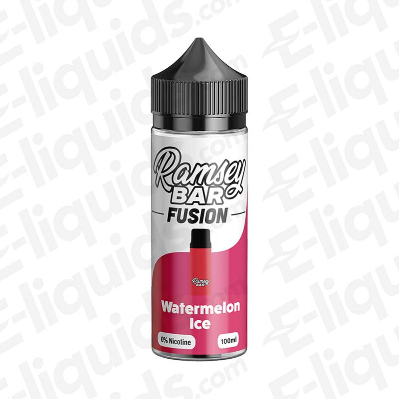 Ramsey Bar Fusion Watermelon Ice 100ml Shortfill