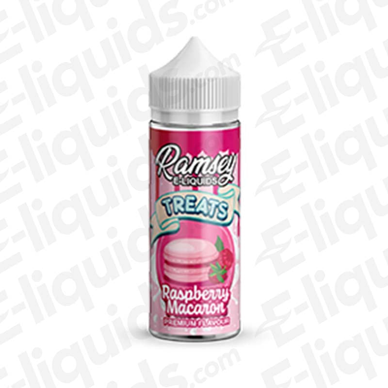 Ramsey Treats Raspberry Macaron 100ml Shortfill
