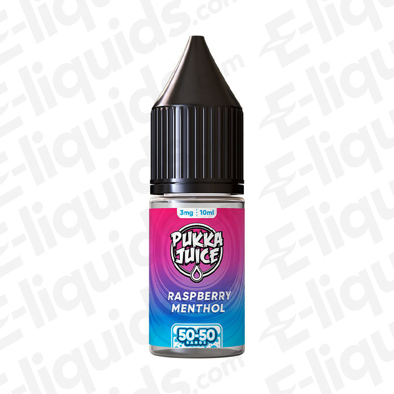 Pukka Juice Raspberry Menthol 50/50 Vape Juice