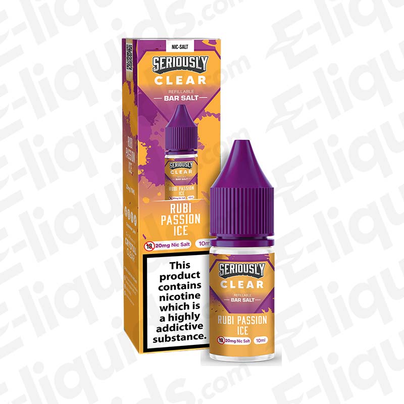 Seriously Clear Sour Blue Dust Nic Salt Seriously Clear Sour Blue Dust Nic Salt