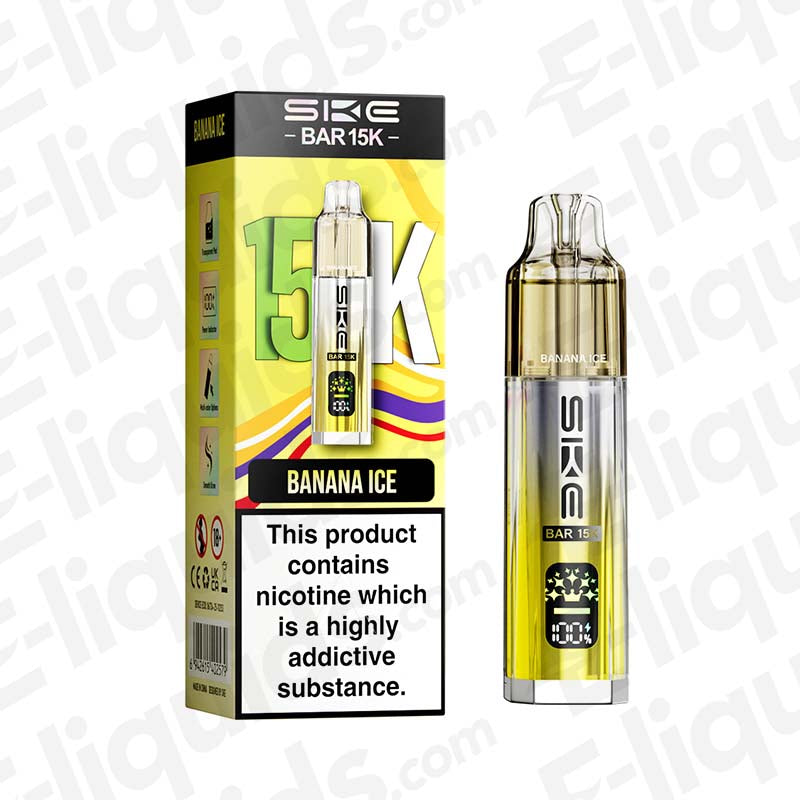 SKE Bar 15K Banana Ice Prefilled Pod Kit