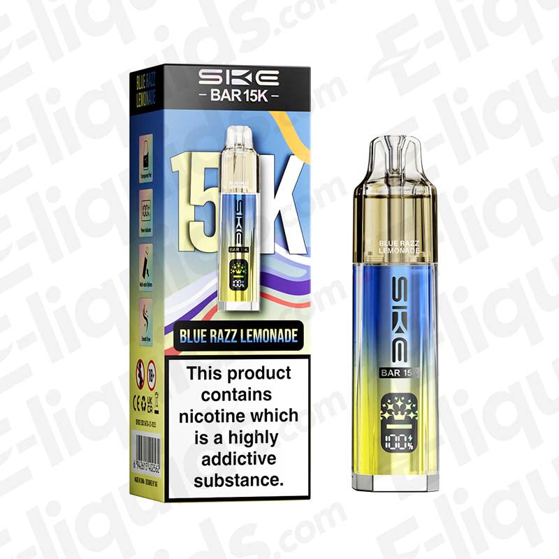 SKE Bar 15K Blue Razz Lemonade Prefilled Pod Kit